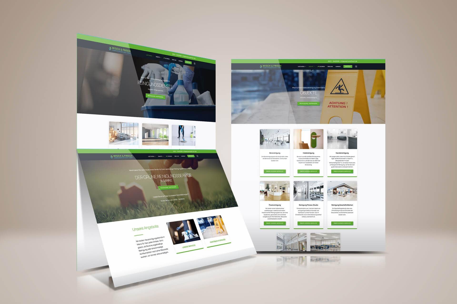 Case Studie: Professionelle WordPress-Webseite aus Mainz für Gebäudereinigung