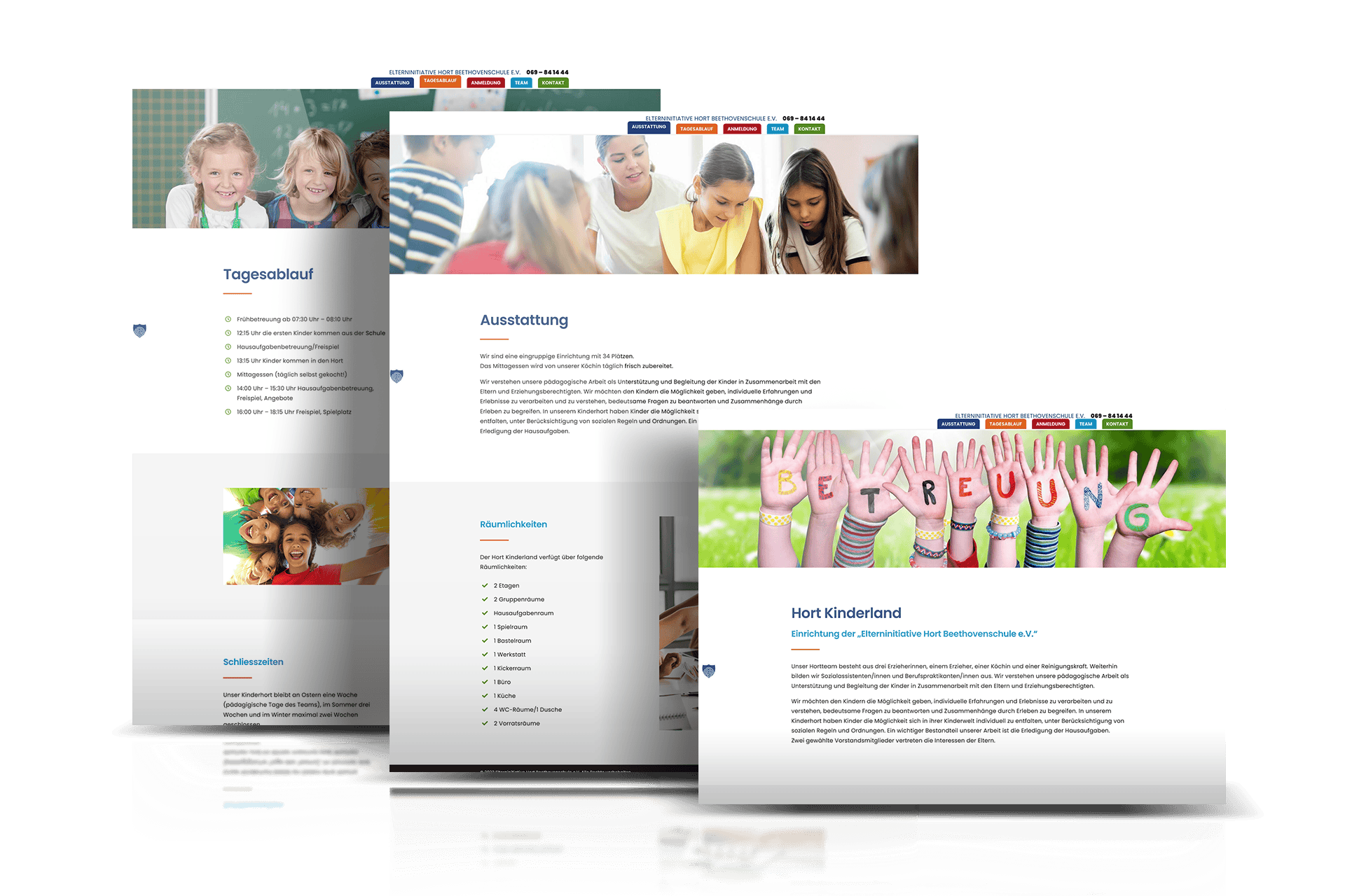webdesign-fuer-hort-und-kitas-fuer-mehr-vertrauen Für den Hort Kinderland wurde eine moderne, barrierefreie Webseite entwickelt. Sie informiert Eltern optimal und entlastet das pädagogische Team spürbar im Alltag.