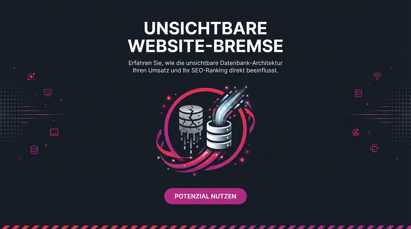 Eine kaputte Datenbank als Bremse und eine schnelle Datenbank, die Datenströme empfängt.