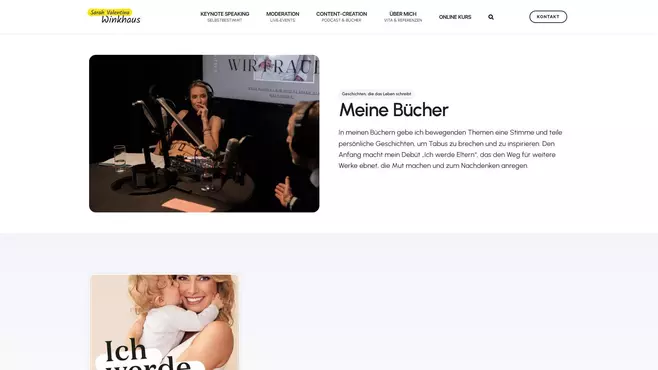 Webseite erstellen Köln: Webseite-Moderatorin-Koeln-01