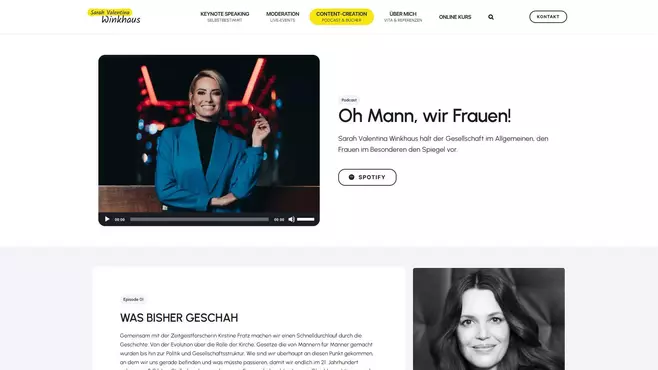 Webseite erstellen Köln: Webseite-Moderatorin-Koeln-07