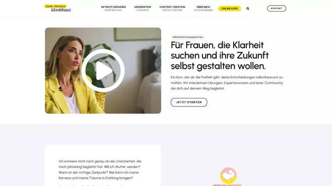 Webseite erstellen Köln: Webseite-Moderatorin-Koeln-08
