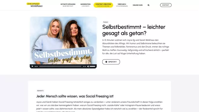 Webseite erstellen Köln: Webseite-Moderatorin-Koeln-10
